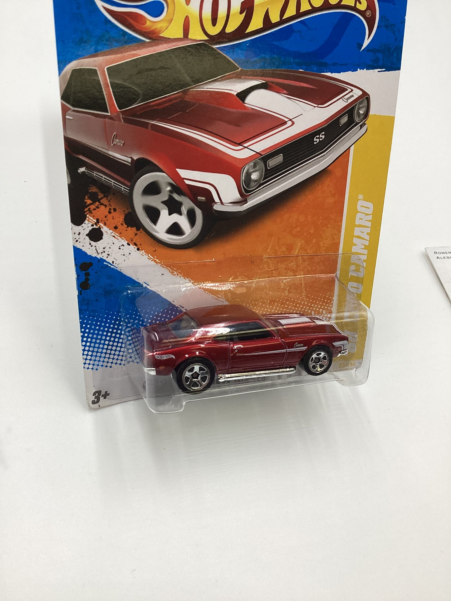 2011 Hot wheels #25 68 Copo Camaro Red