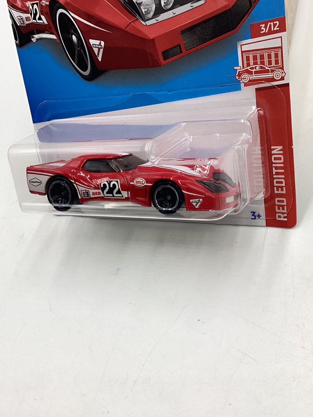 2022 Hot wheels Red Edition 76 Greenwood Corvette #21 read description 151A