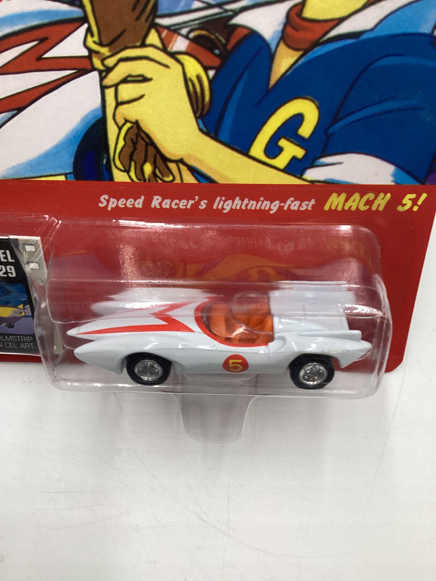 Johnny Lightning Speed Racer CEL #29 Speed Racer Mach 5 White 186B