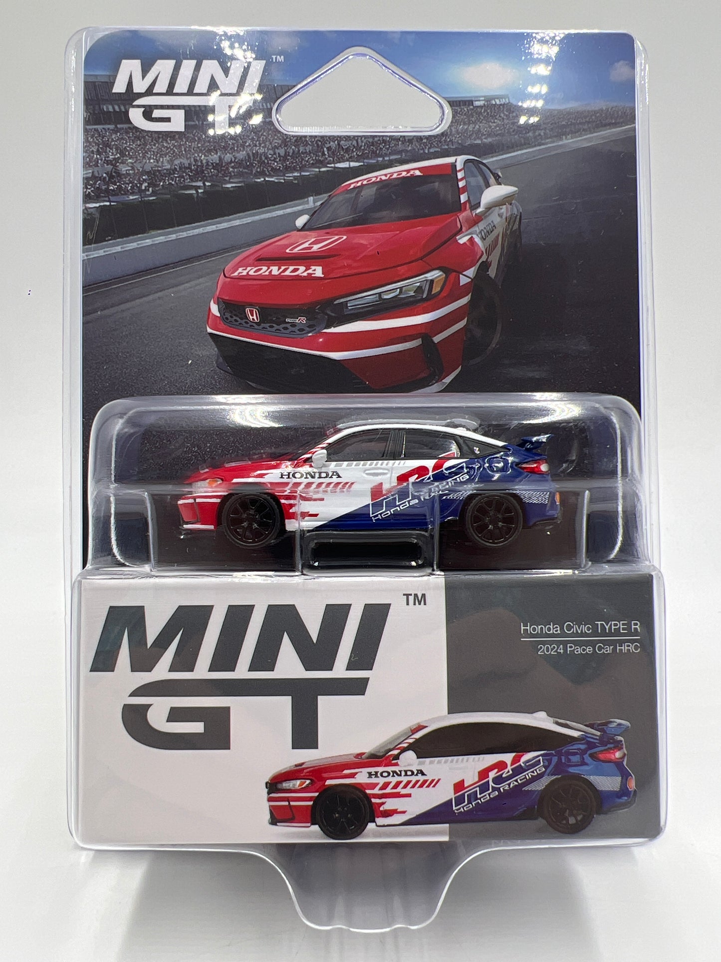 Mini GT #1079 Honda Civic Type R 2024 Pace Car HRC 230B