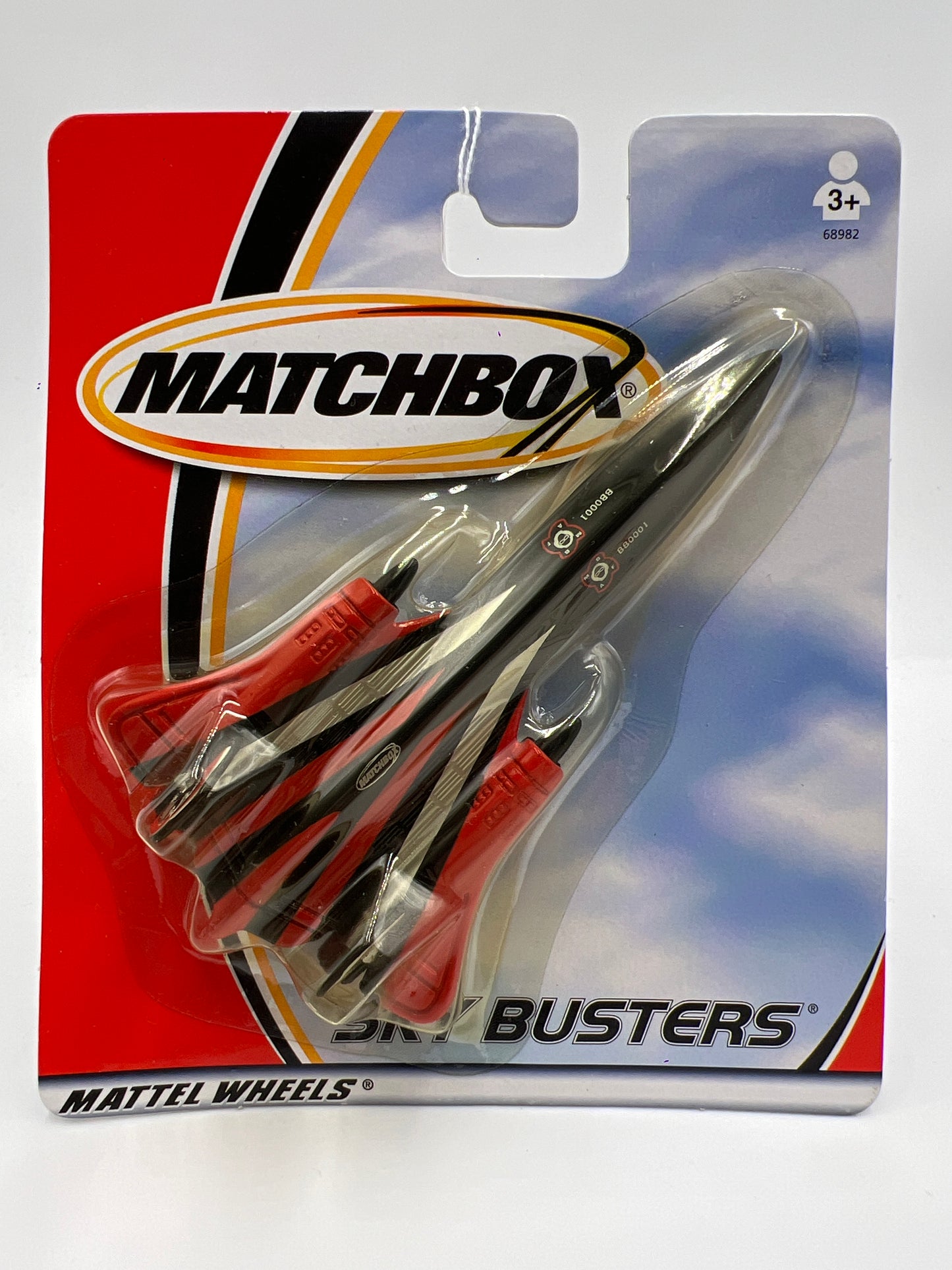 Matchbox Sky Busters SR-71 Blackbird Black/Red UU1