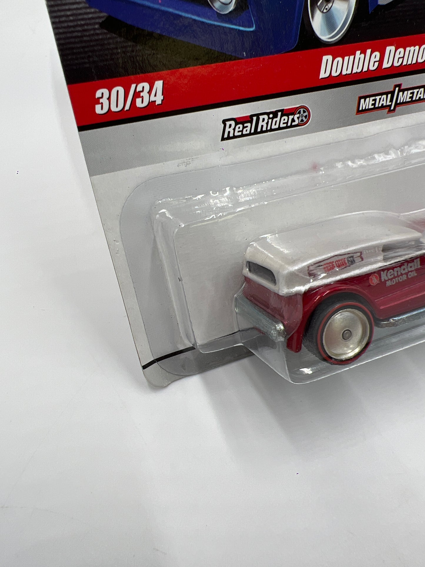 Hot Wheels Slick Rides #30 Double Demon Delivery Kendall Motor Oil Red 243G