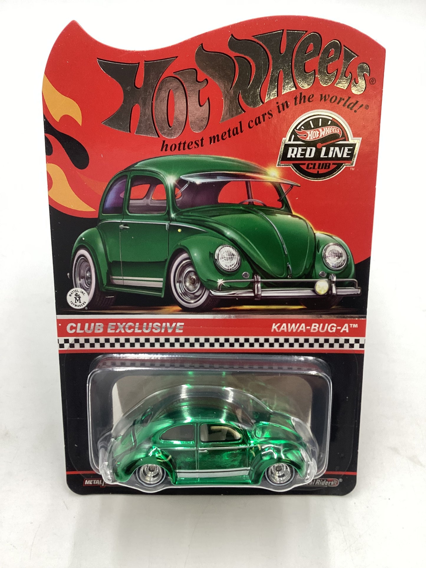 2024 Hot Wheels RLC Kawa-Bug-A with patch and pin and protector