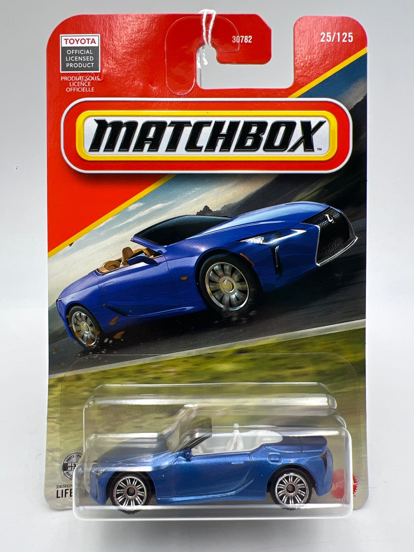 2026 Matchbox #25 2021 Lexus LC 500 Blue 216K