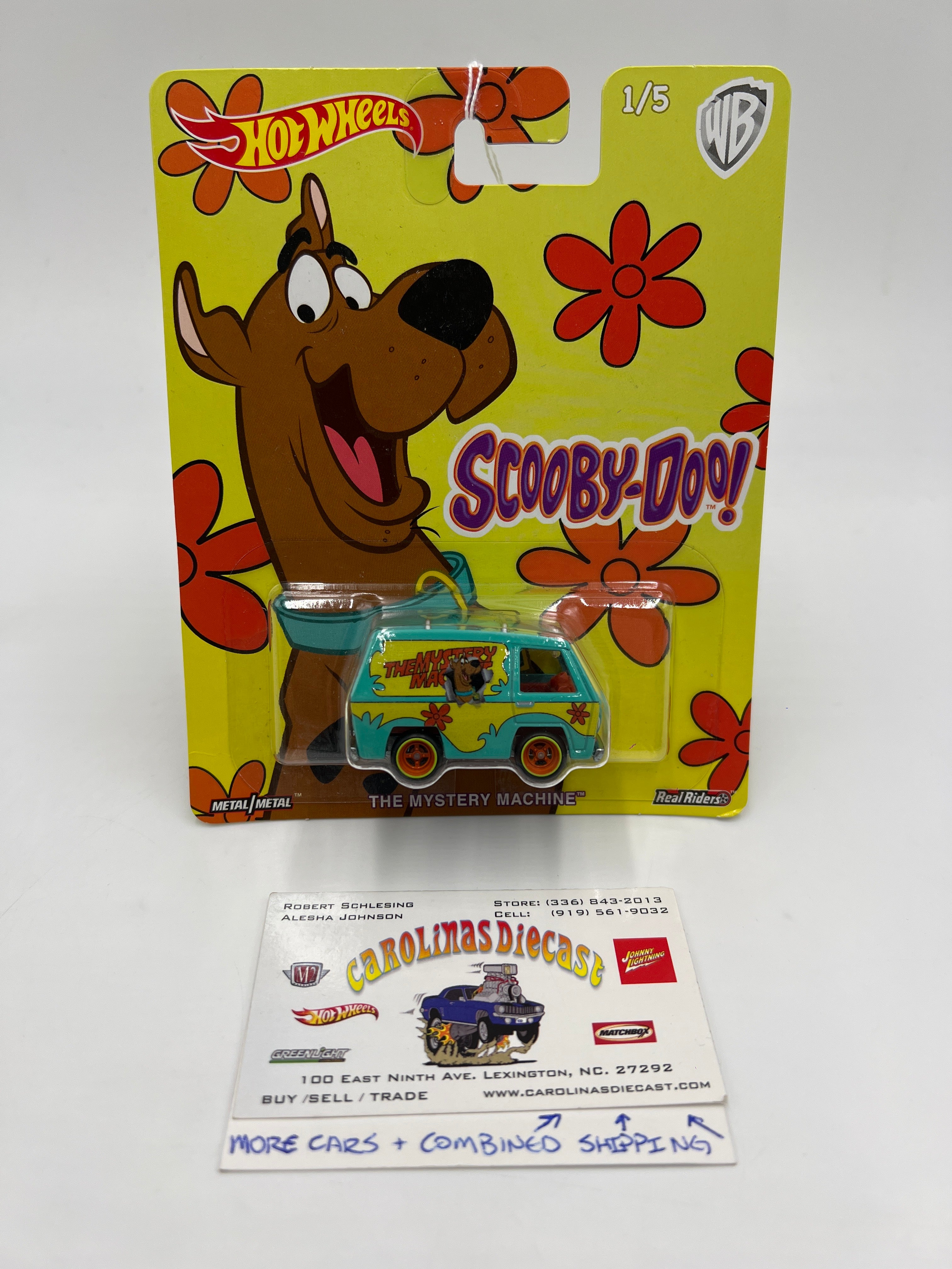 Hot Wheels Pop Culture Premium Scooby-Doo #1 The Mystery Machine