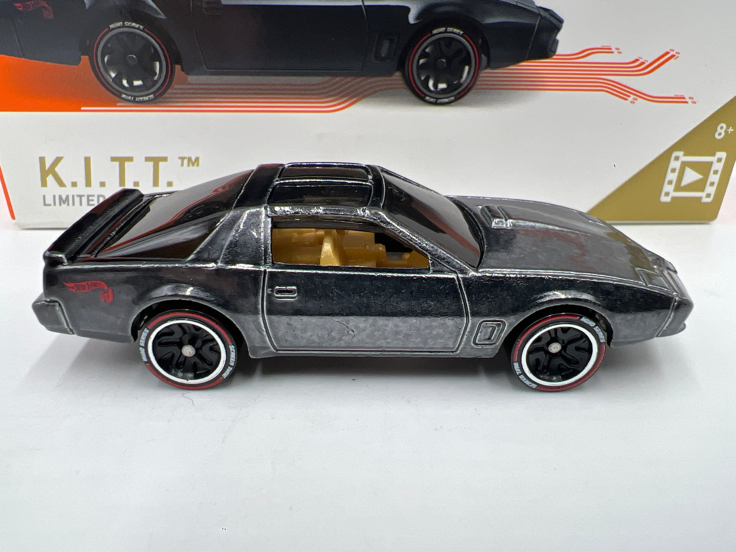 Hot Wheels iD Screen Time Series 1 #1 K.I.T.T. Black Opened