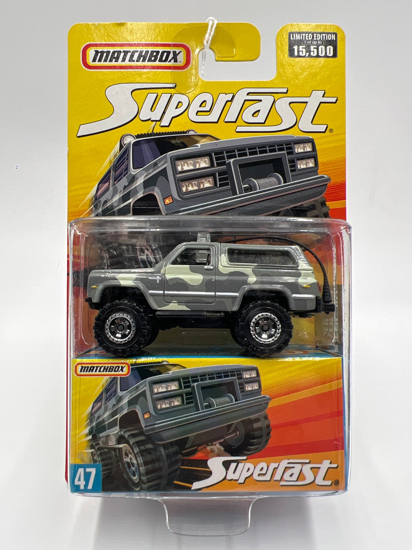 Matchbox Superfast #47 Chevrolet Blazer 4x4 Camo