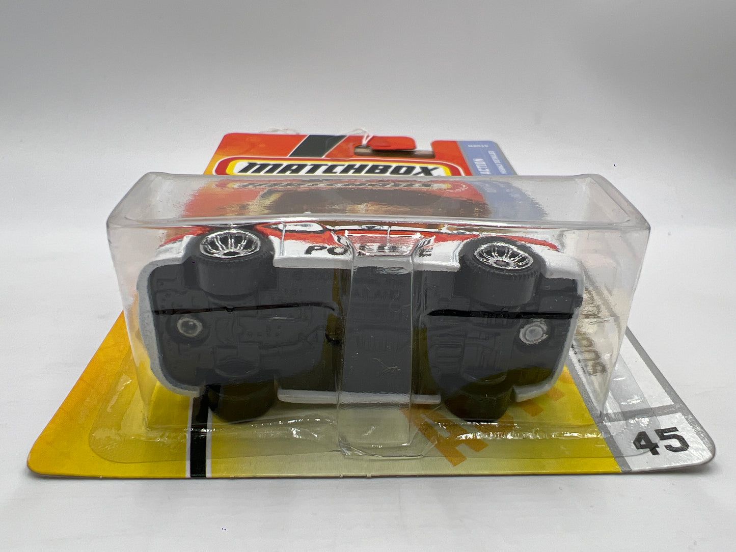 Matchbox City Action #45 Subaru Impreza Police White 216K