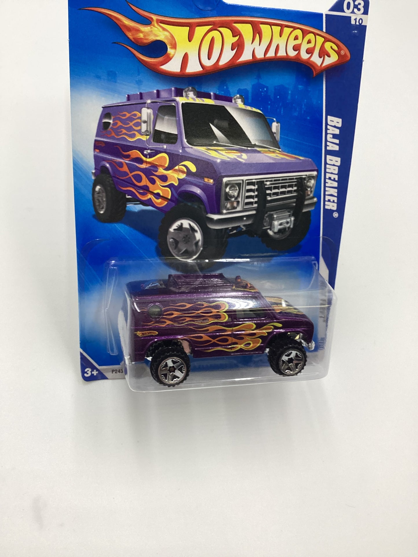 2009 Hot Wheels #119 Baja Breaker Purple