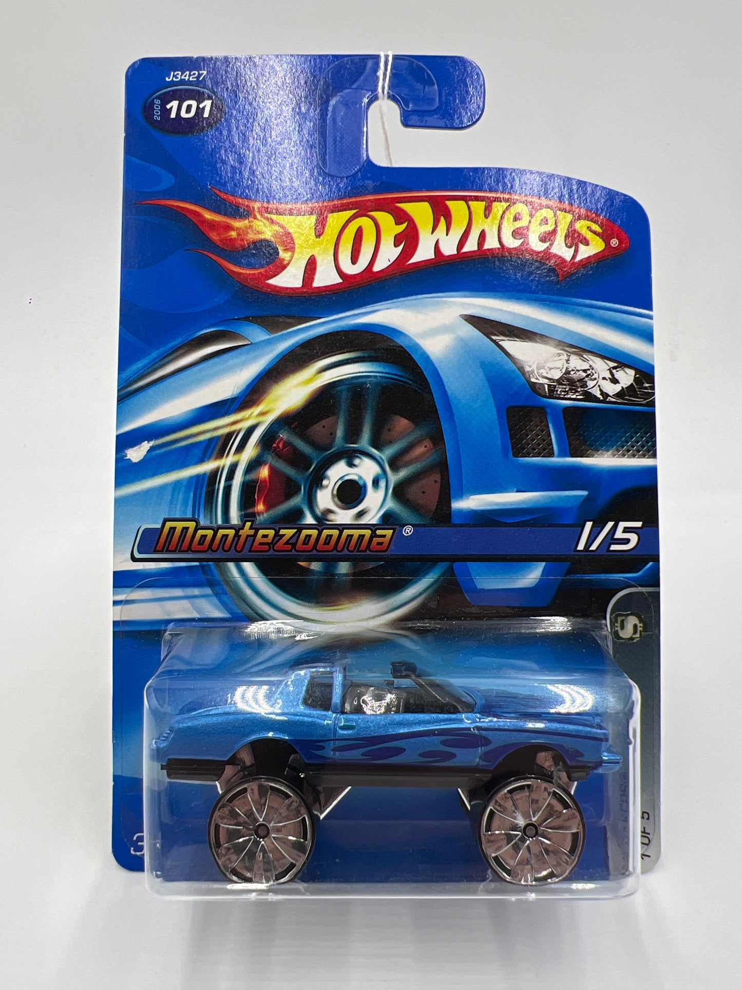 2006 Hot Wheels #101 Hi-Rakers Montezooma Blue 56A