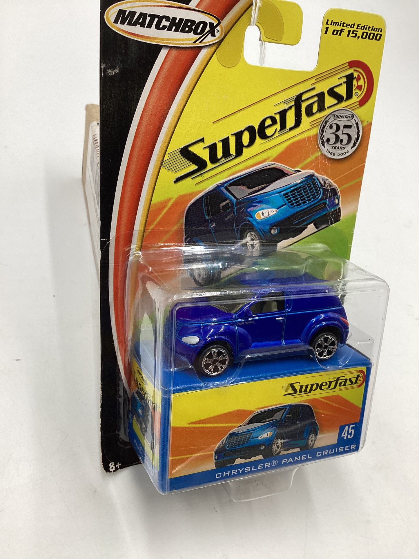 Matchbox Superfast #45 Chrysler Panel Cruiser blue *Veins* 174A