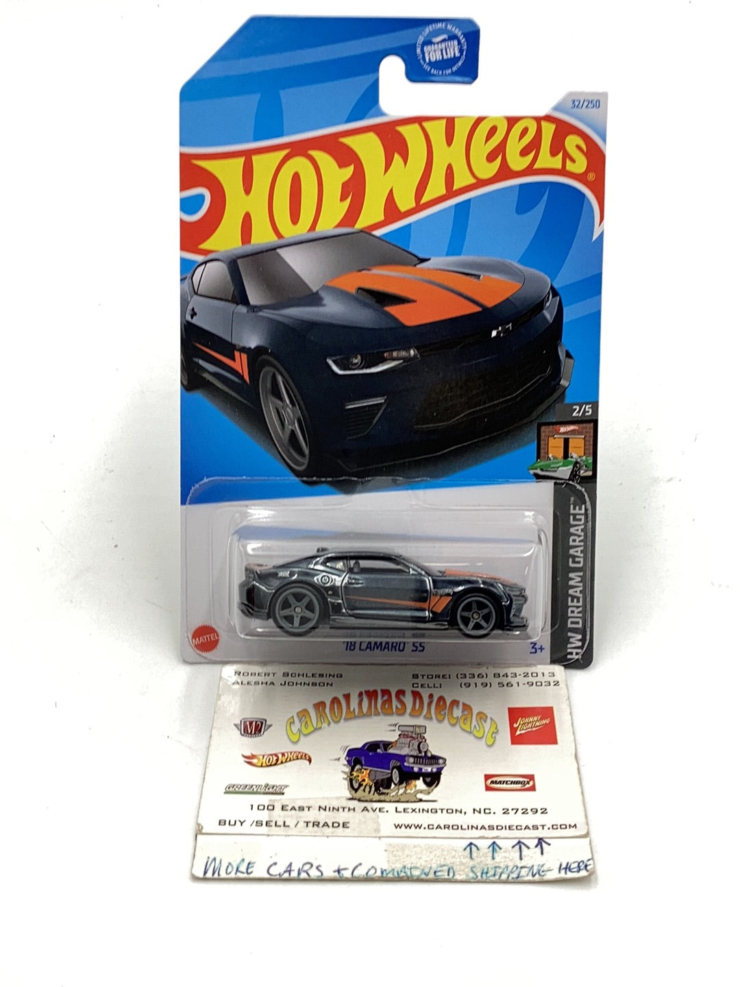 2024 Hot Wheels #32 18 Camaro SS STH Super Treasure Hunt with protector