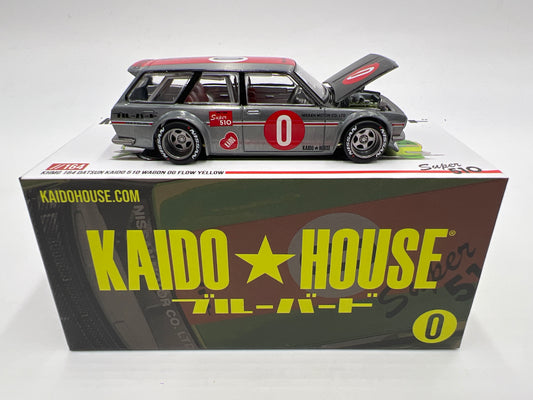 Mini GT Kaido House #164 CHASE Datsun Kaido 510 Wagon OG Flow Yellow