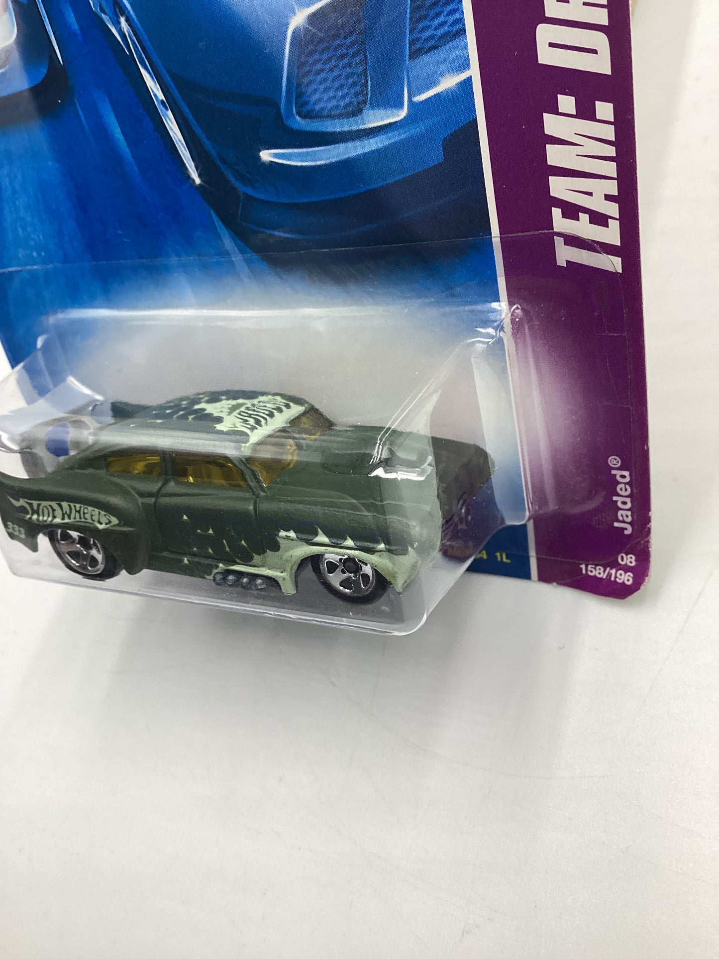 2008 Hot Wheels HW Team: Drag Racing #158 Jaded Dark Green