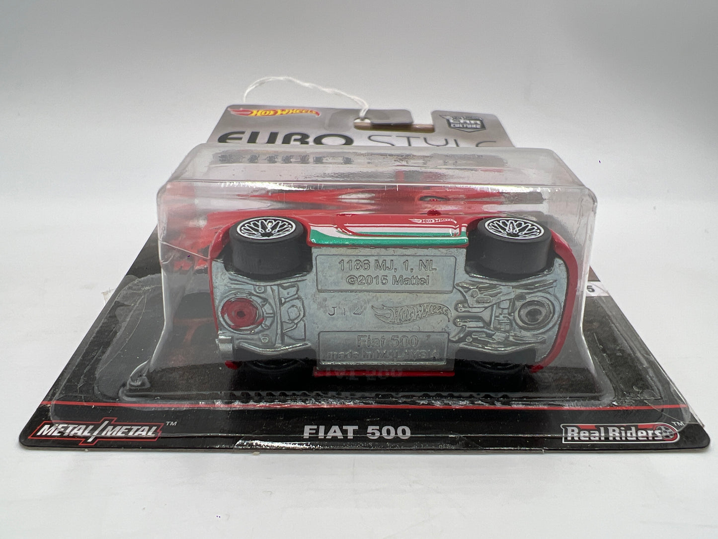 Hot Wheels Premium Euro Style #5 Fiat 500 Red