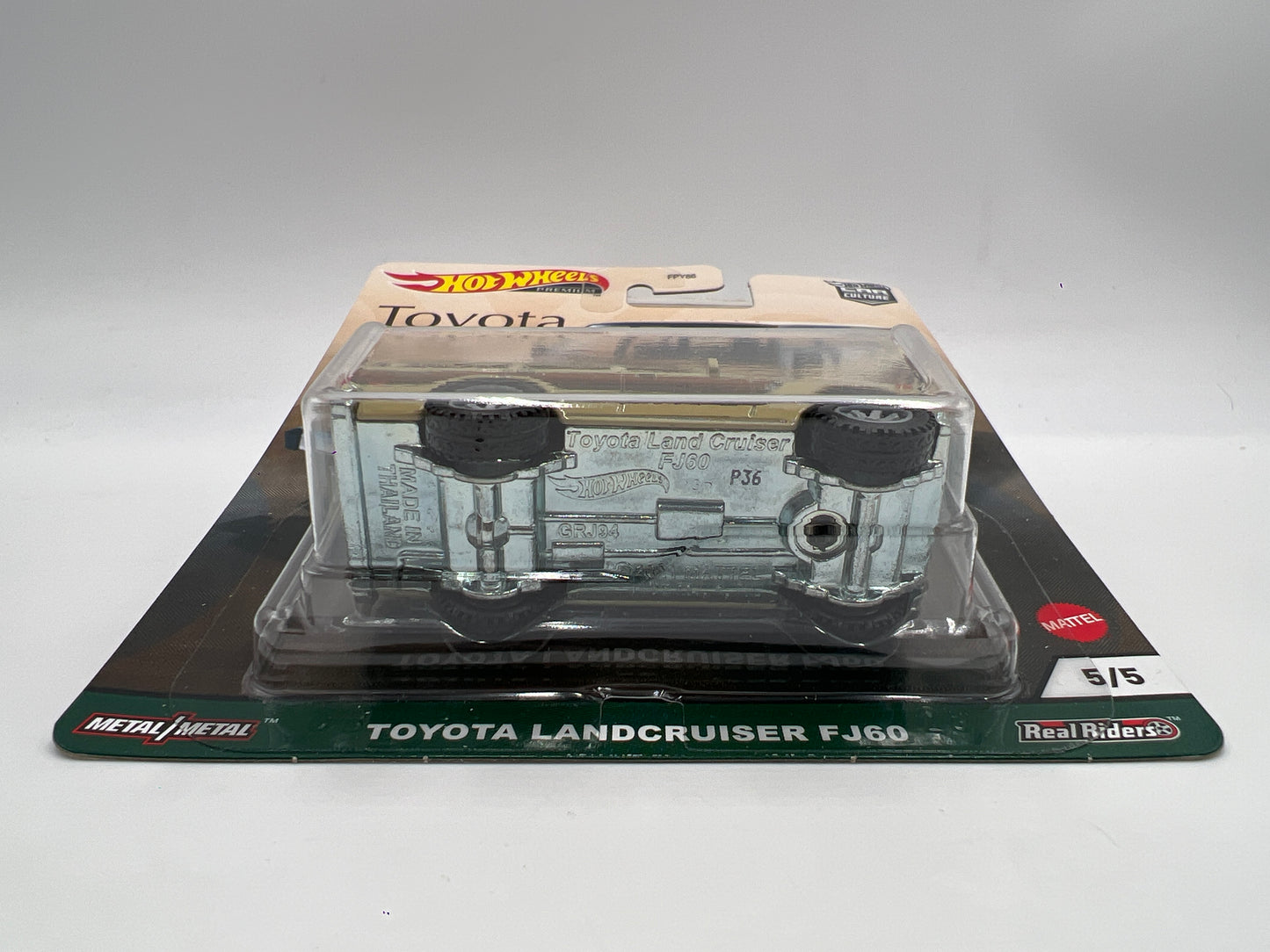Hot Wheels Premium Toyota #5 Toyota Land Cruiser FJ60 Tan 255C