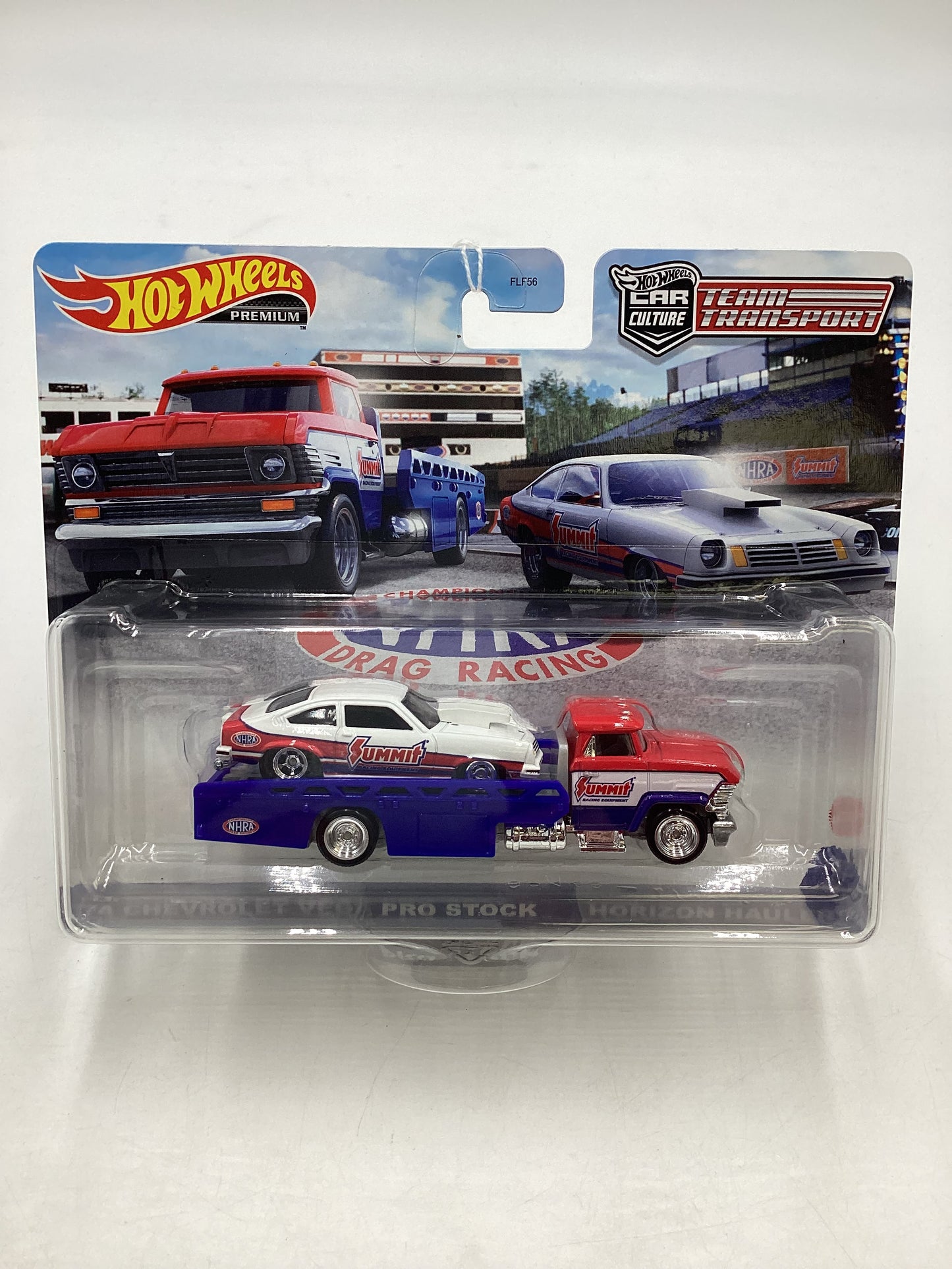 Hot Wheels Team transport #34 74 Chevrolet Vega Pro Stock Horizon Hauler 278C