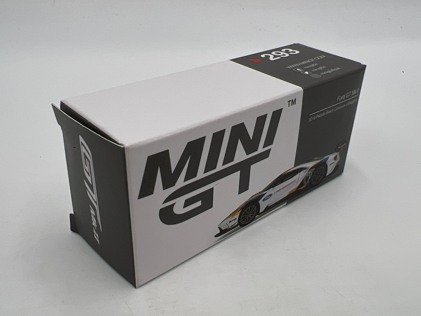 Mini GT Mijo Exclusives USA Exclusive #293 CHASE Ford GT Mk II 2019 Pebble Beach Concours d-Elegance Loose VHTF See Desc