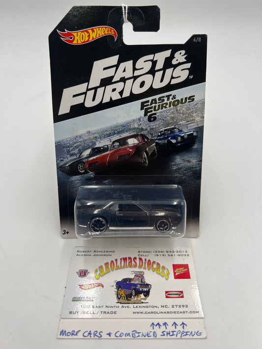 2017 Hot Wheels Fast and Furious 6 #6 08 Dodge Challenger SRT8 74B