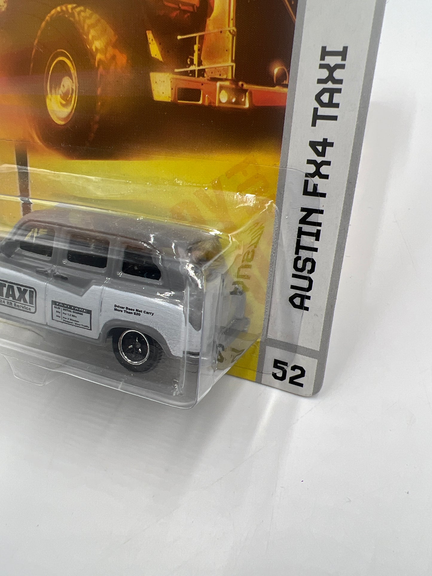 Matchbox City Action Austin FX4 Taxi Gray #52 67E