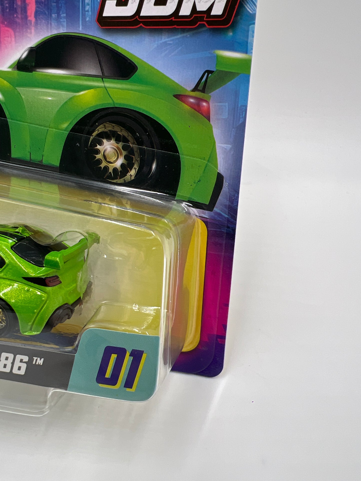 2025 MGA Car Tuned JDM Series 3 #1 22 Toyota GR86 Green
