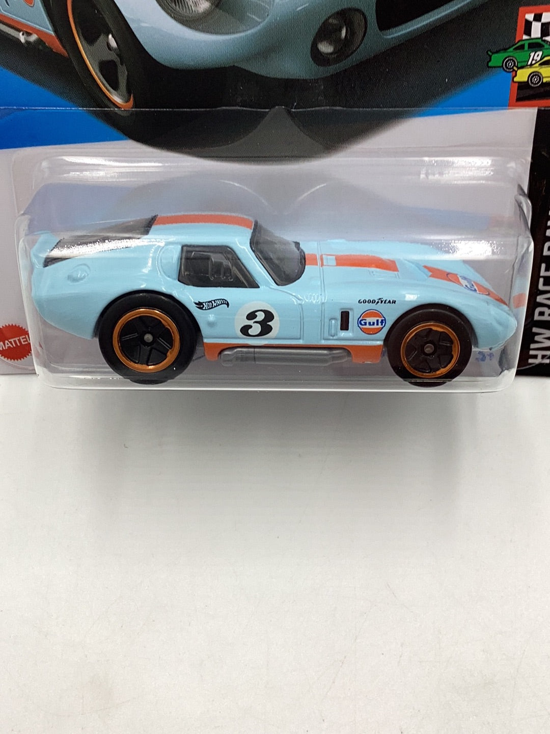 2024 Hot Wheels E Case #122 Shelby Cobra Daytona Coupe 30C