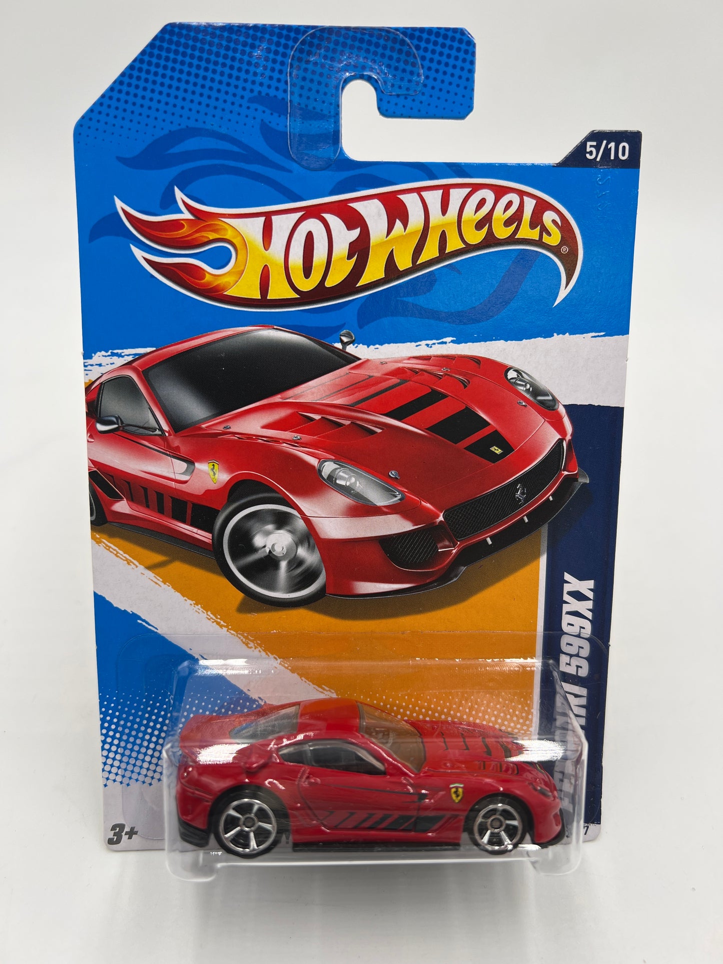 2012 Hot Wheels All Stars #125 Ferrari 599XX Red HTF W/Protector