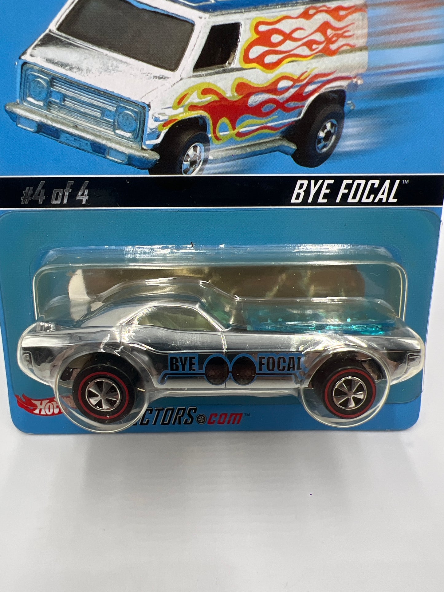 2003 Hot Wheels RLC Super Chromes #4 3411/12500 Bye Focal W/Protector