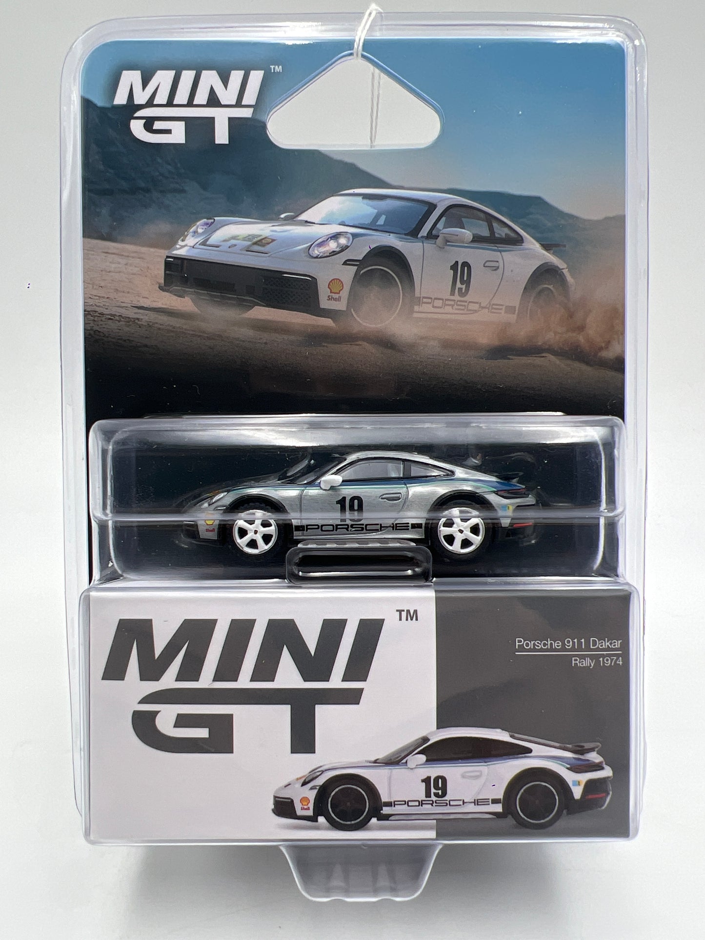 Mini GT #1009 CHASE Porsche 911 Dakar Rally 1974