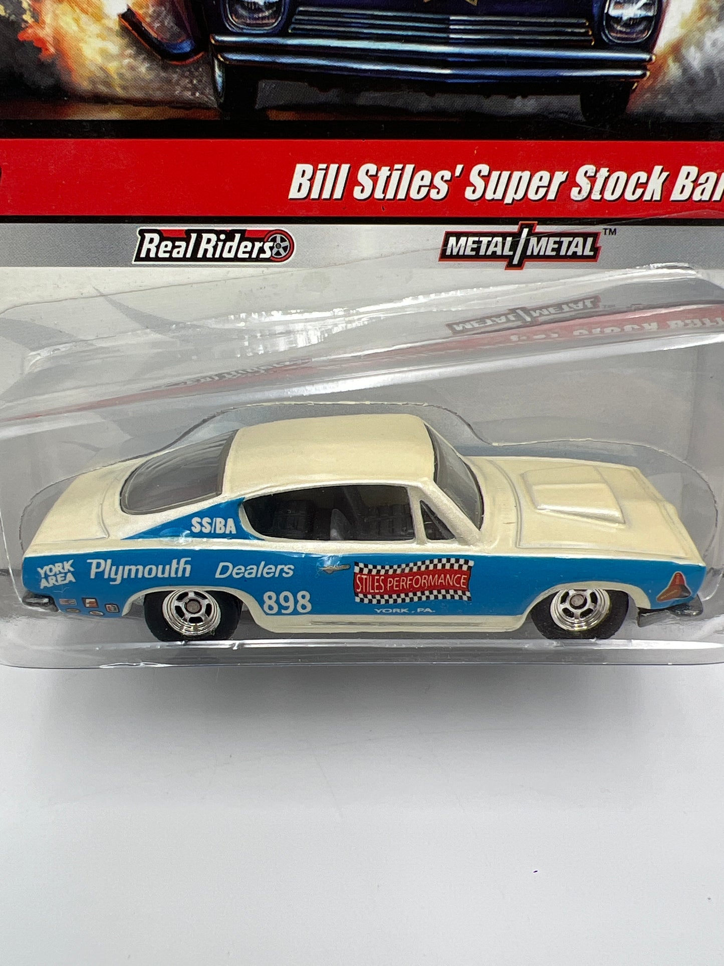 Hot Wheels Drag Strip Demons #23 Bill Stiles Super Stock Barracuda W/Protector