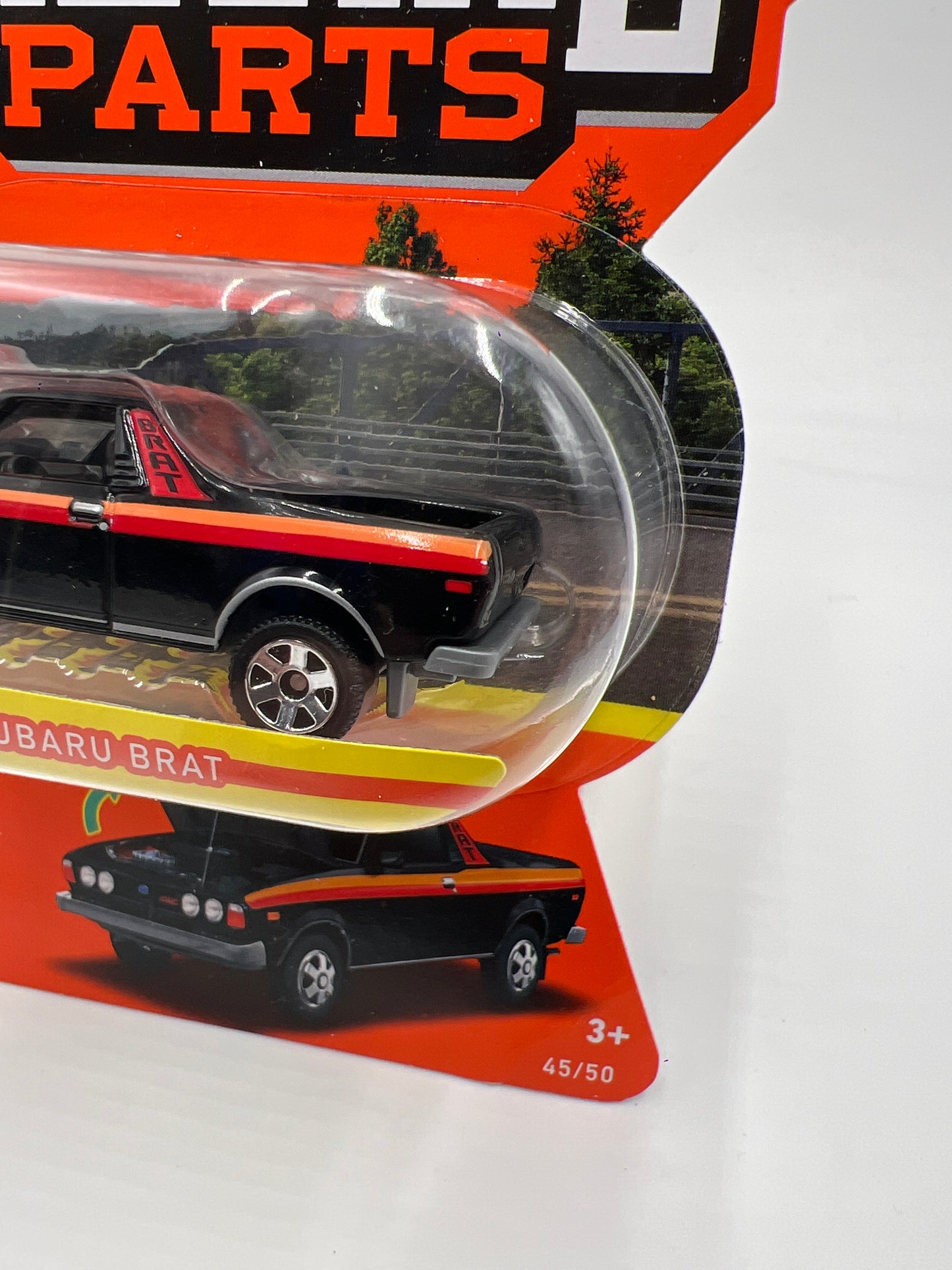 Matchbox Moving Parts #45 1978 Subaru Brat Black 167Q