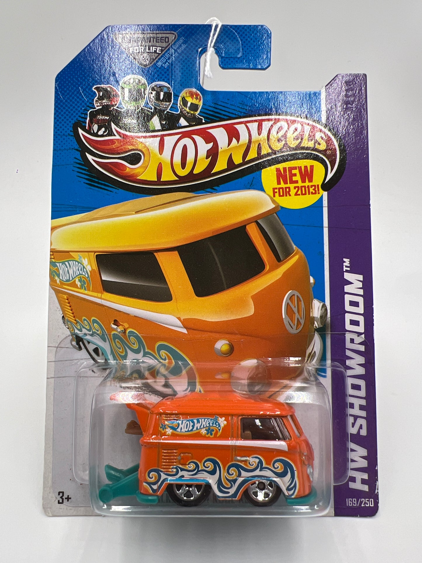 2013 Hot Wheels Showroom #169 Volkswagen Kool Kombi Orange 97D