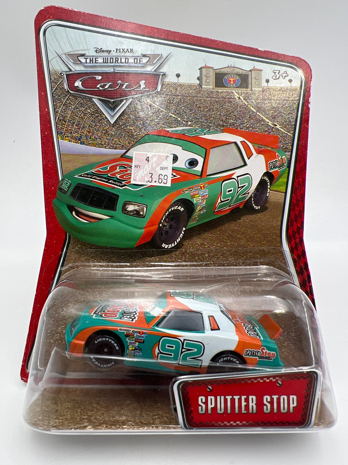 Disney Pixar The World Of Cars Sputter Stop No 92 138E