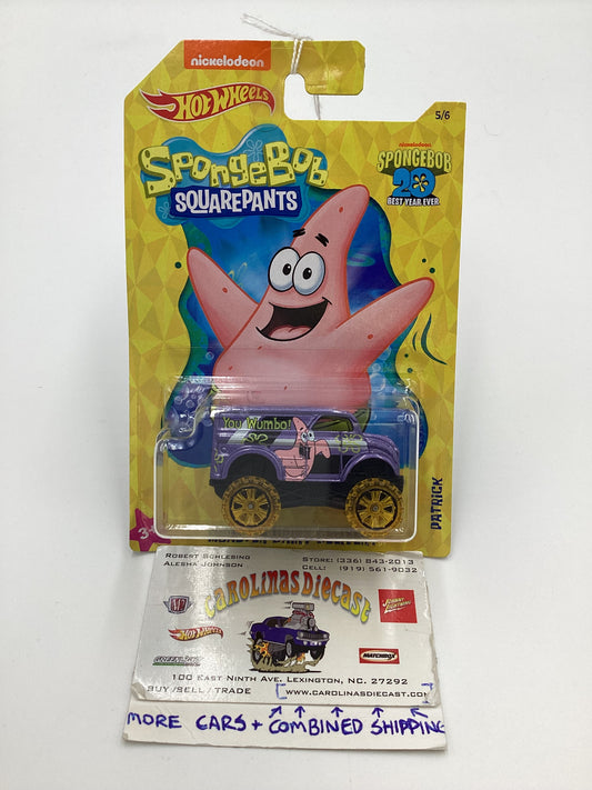 Hot Wheels Spongebob 20 Best Year Ever Set #5 Monster Dairy Delivery Purple Patrick 161L