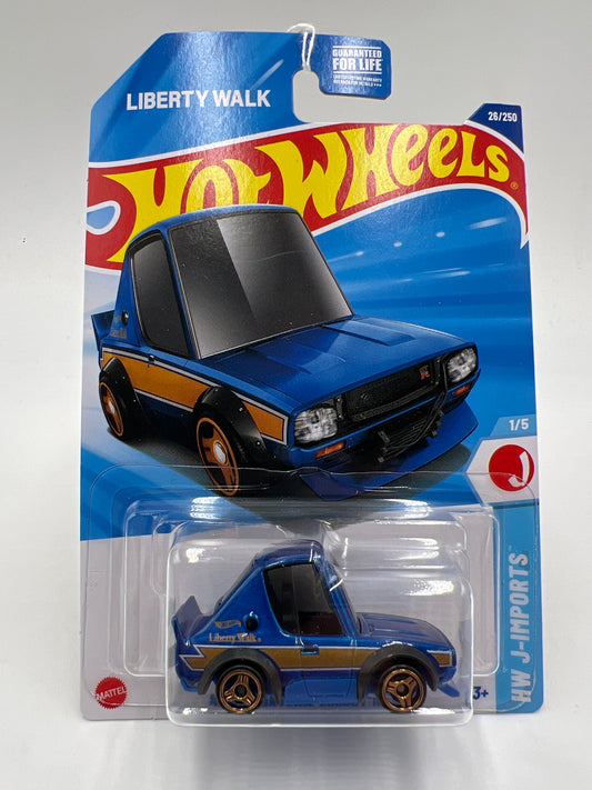 2025 Hot Wheels F Case HW J-Imports #26 Nissan Skyline 2000GT LBWK Tooned Blue 83E