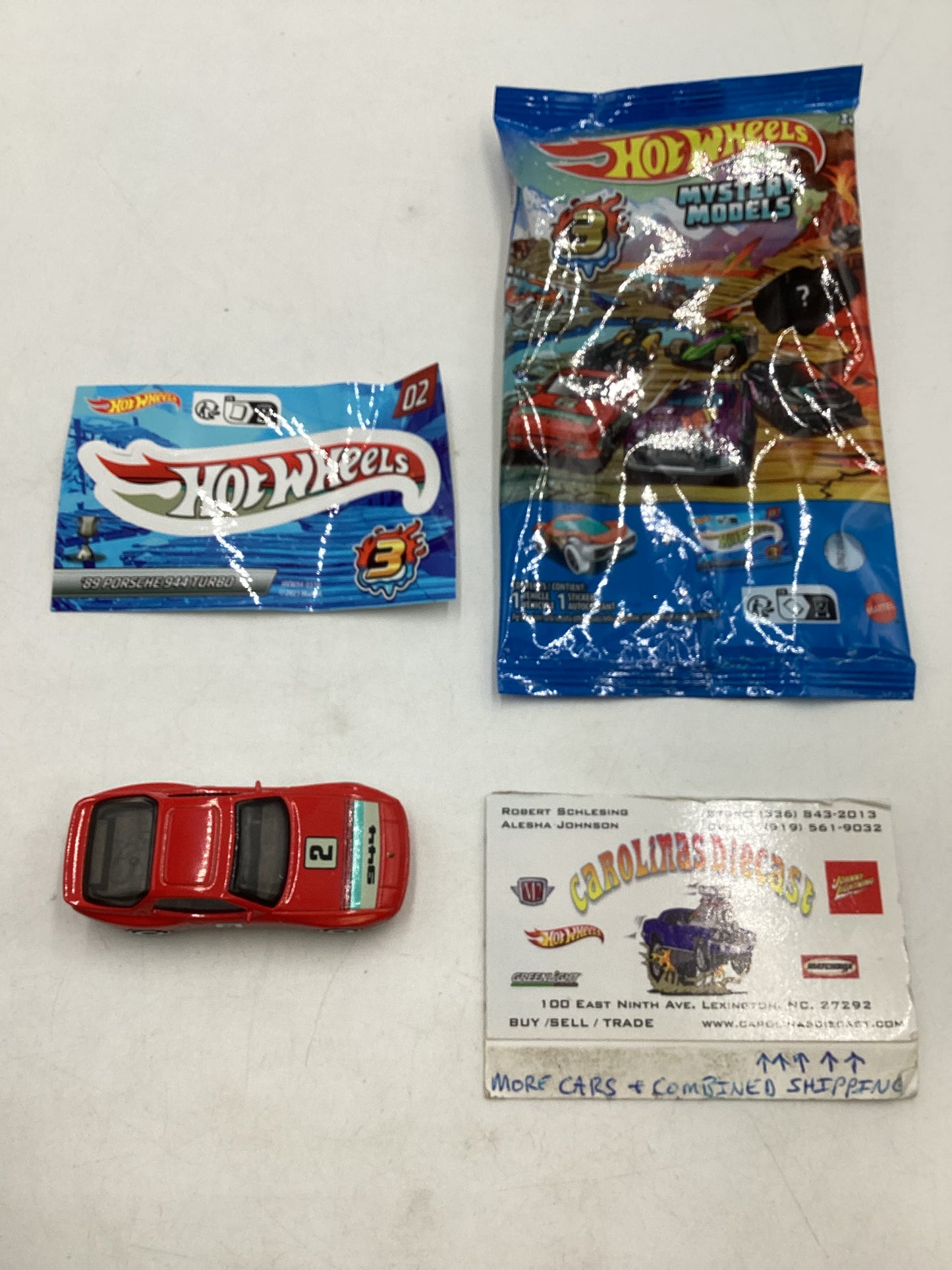 2024 hot wheels Series 3 Mystery Models #2 CHASE 89 Porsche 944 Turbo Red