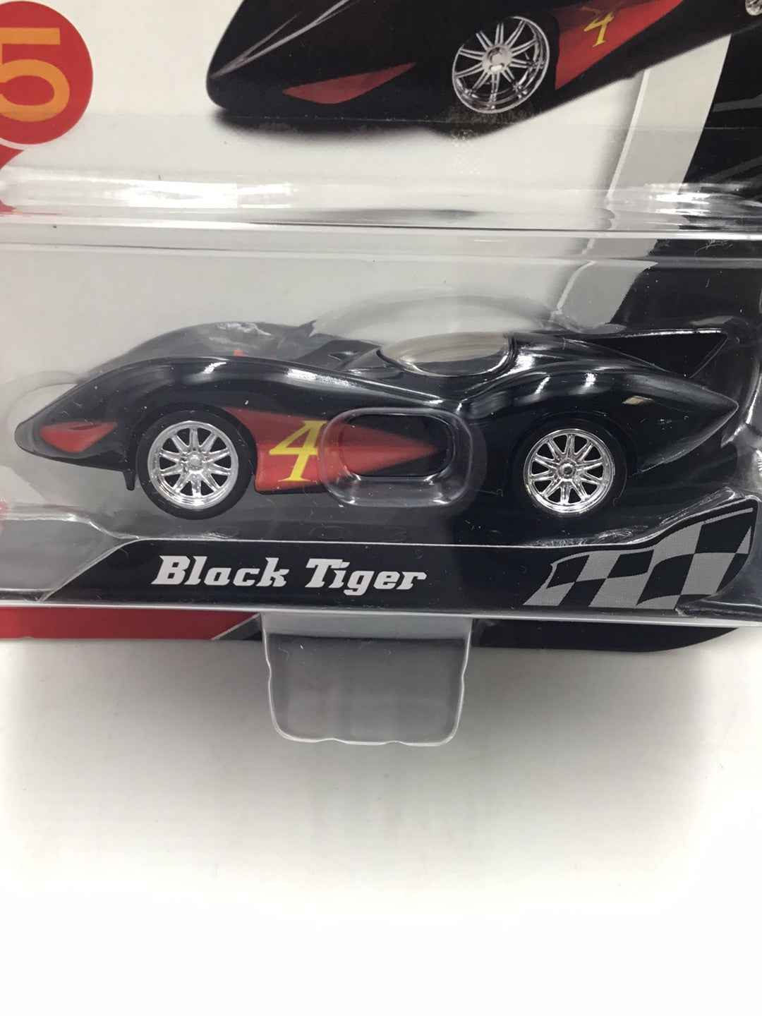 2008 Jada 1/55 Speed Racer Black Tiger Rare VHTF