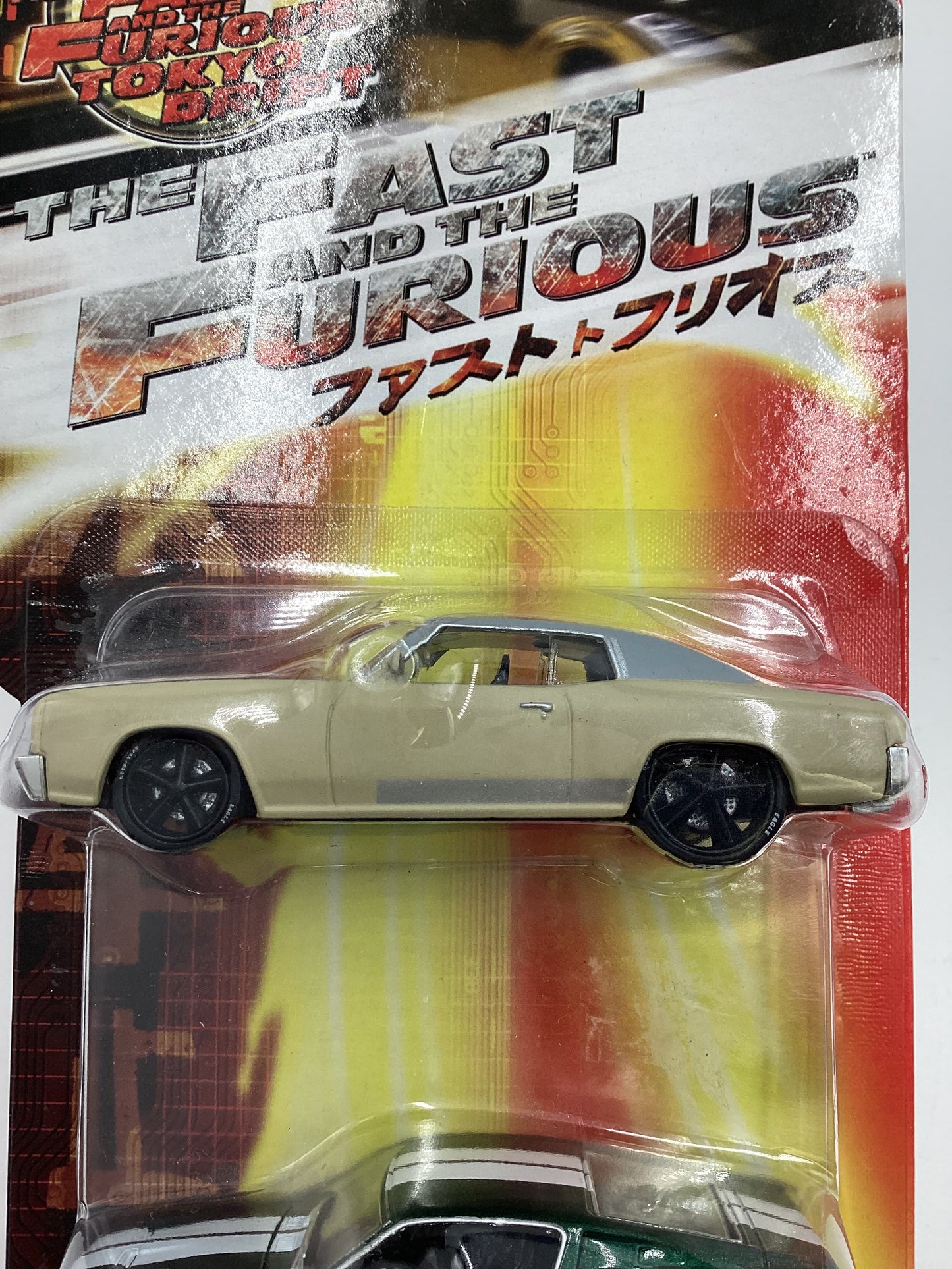 Joyride The Fast and Furious Series 1 RC2 2005 Mitsubishi Lancer Evolution VIII - 1967 Ford Mustang - 1970 Chevy Monte Carlo VHTF