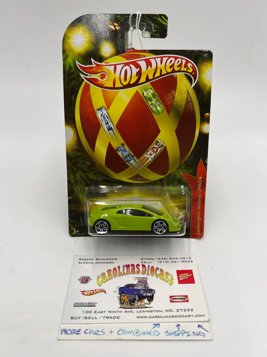 Hot Wheels Holiday Hot Rods Lamborghini Gallardo LP560-4 Green 160N