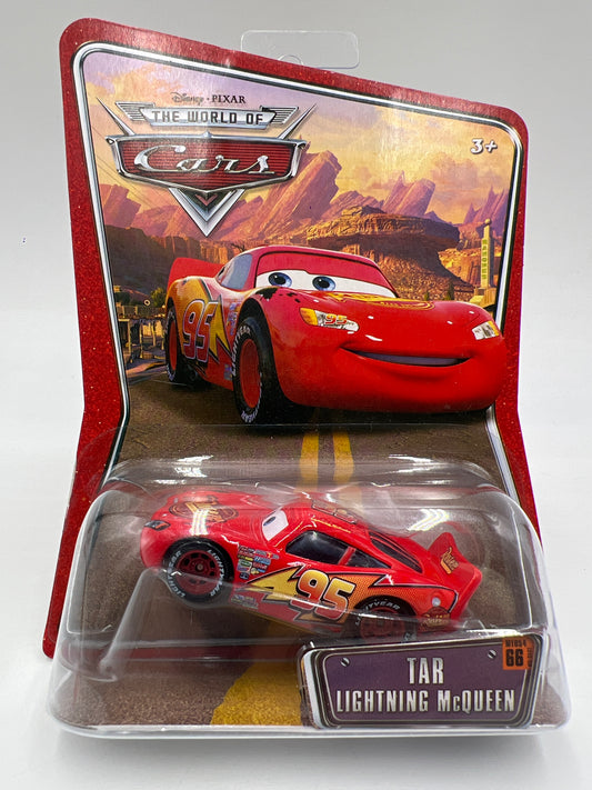 Disney Pixar The World Of Cars #66 Tar Lightning McQueen 138i