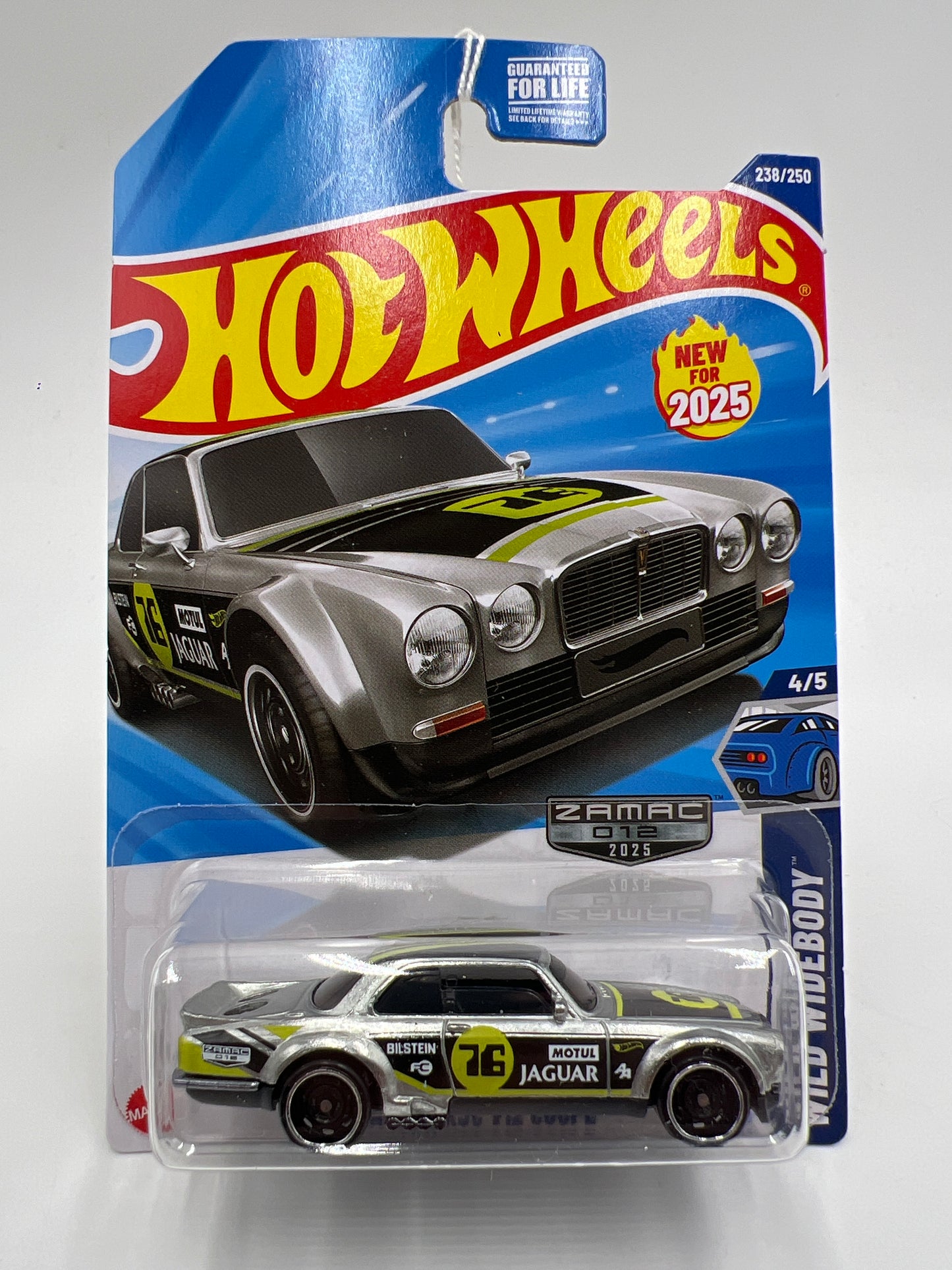 2025 Hot Wheels Q Case Wild Widebody Zamac 12 #238 Jaguar XJC V12 Coupe 146C