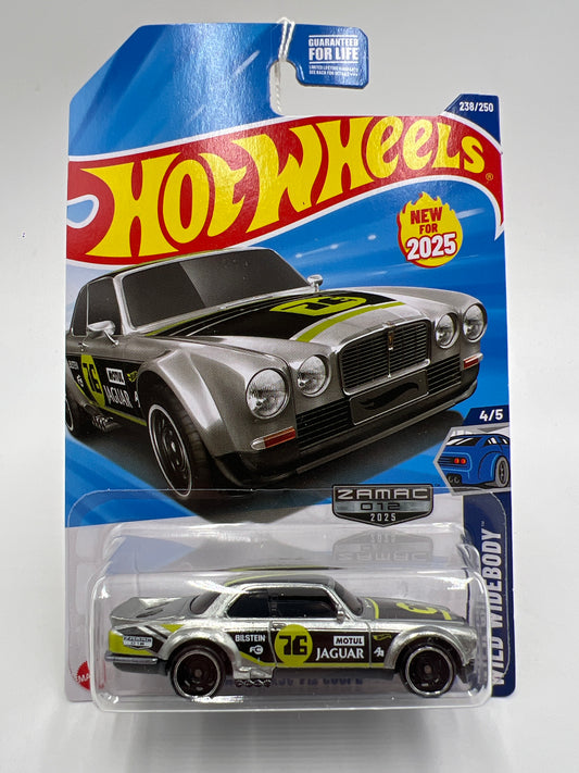 2025 Hot Wheels Q Case Wild Widebody Zamac 12 #238 Jaguar XJC V12 Coupe 147B