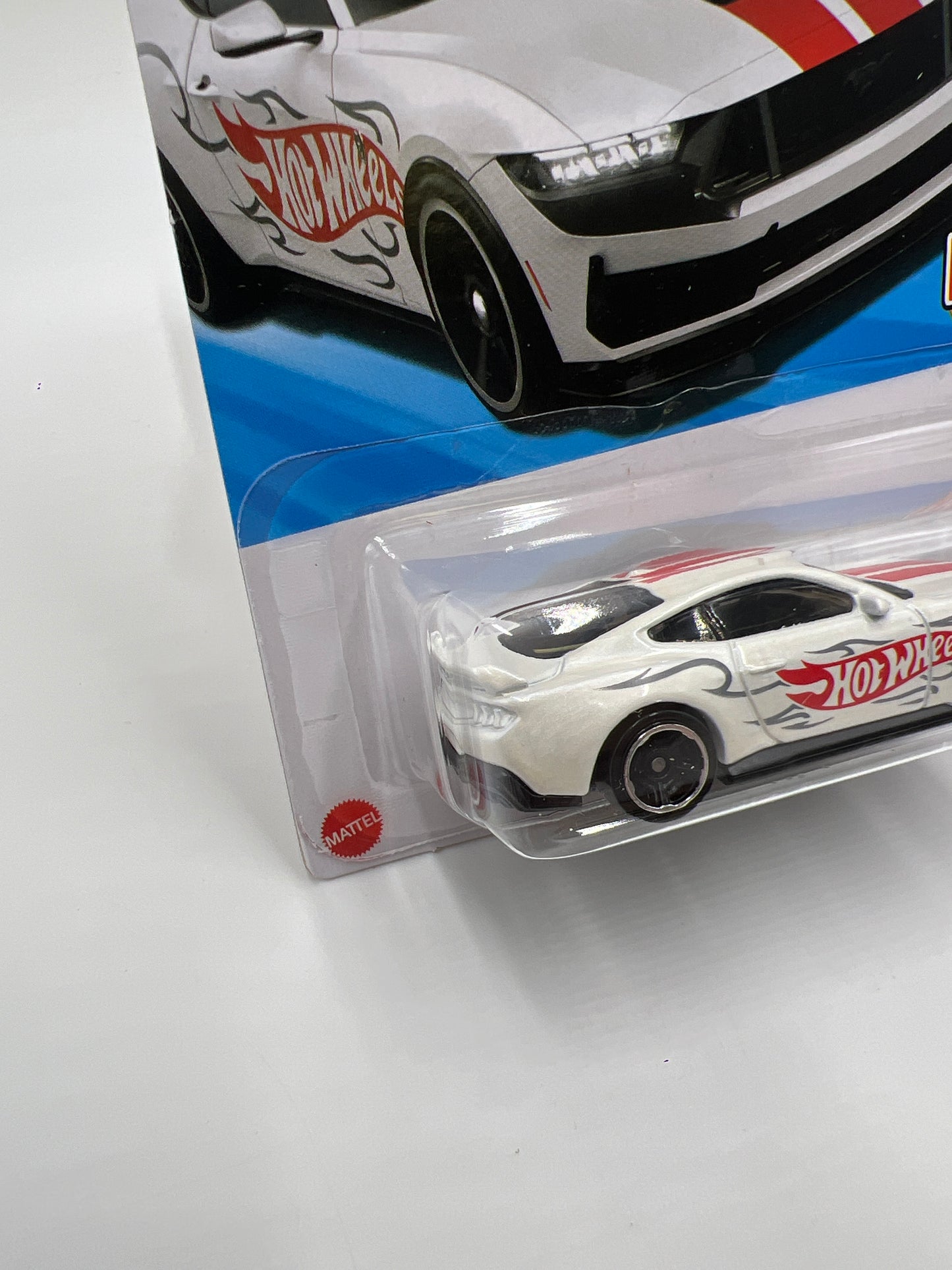 2025 Hot Wheels L Case Then And Now #219 Ford Mustang Dark Horse White 21C