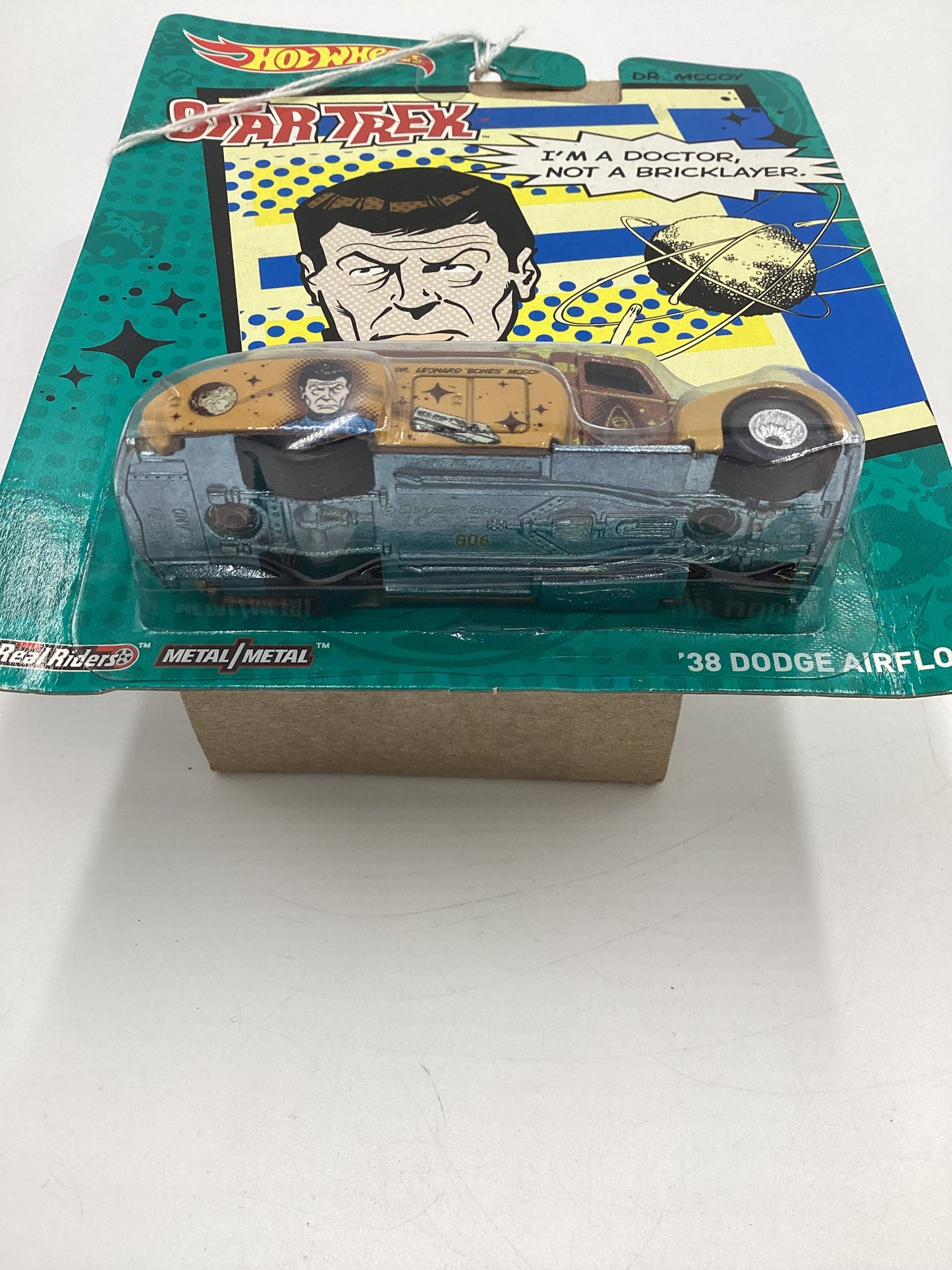 Hot wheels Pop Culture Star Trek 38 Dodge Airflow Brown 267A