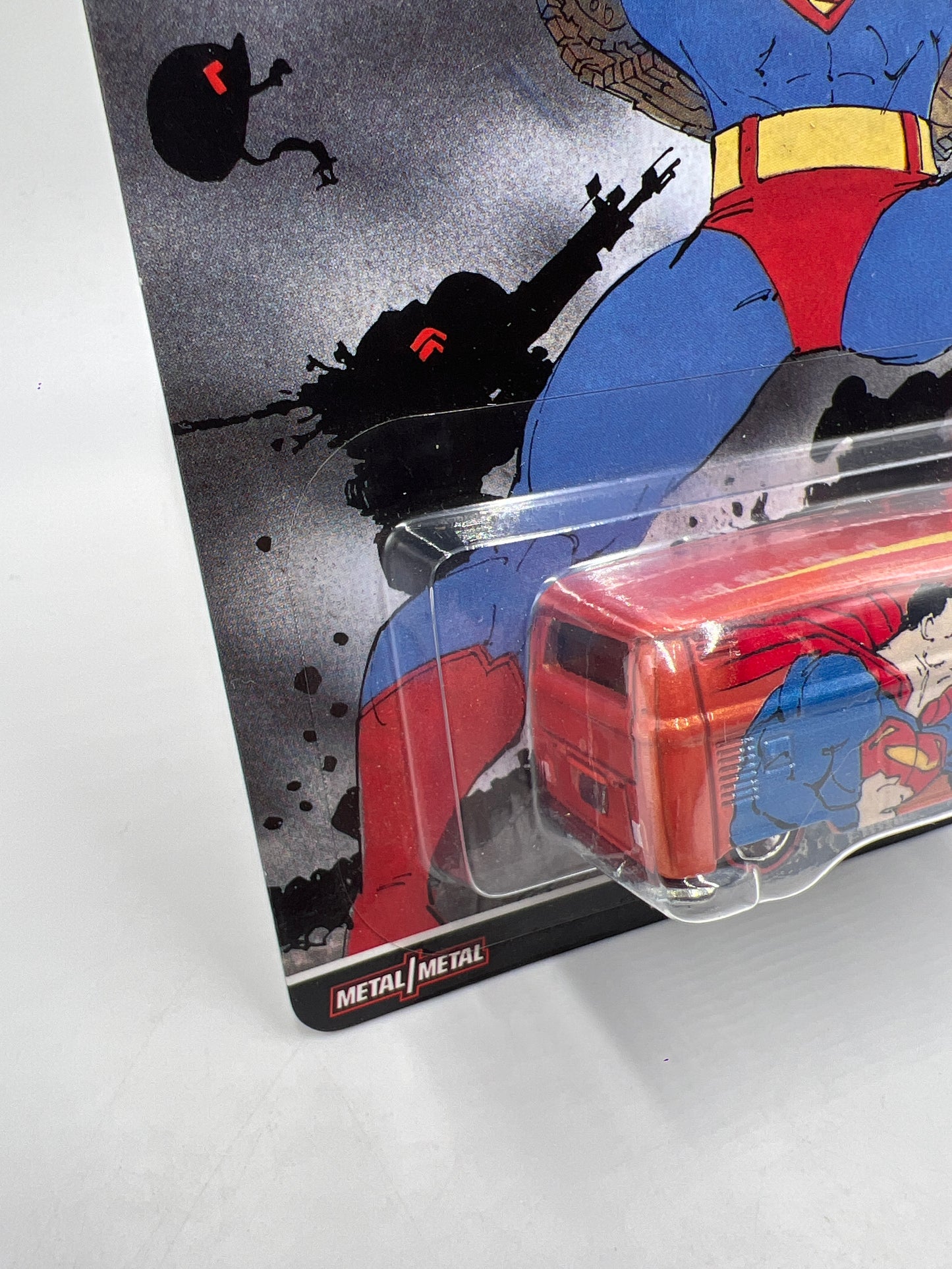 Hot Wheels Premium Superman Volkswagen T1 Panel Orange 265B