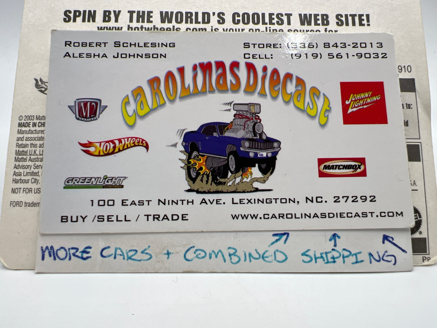 2003 Hot Wheels Special Edition Cruising Vernon Texas 32 Ford Red 160K