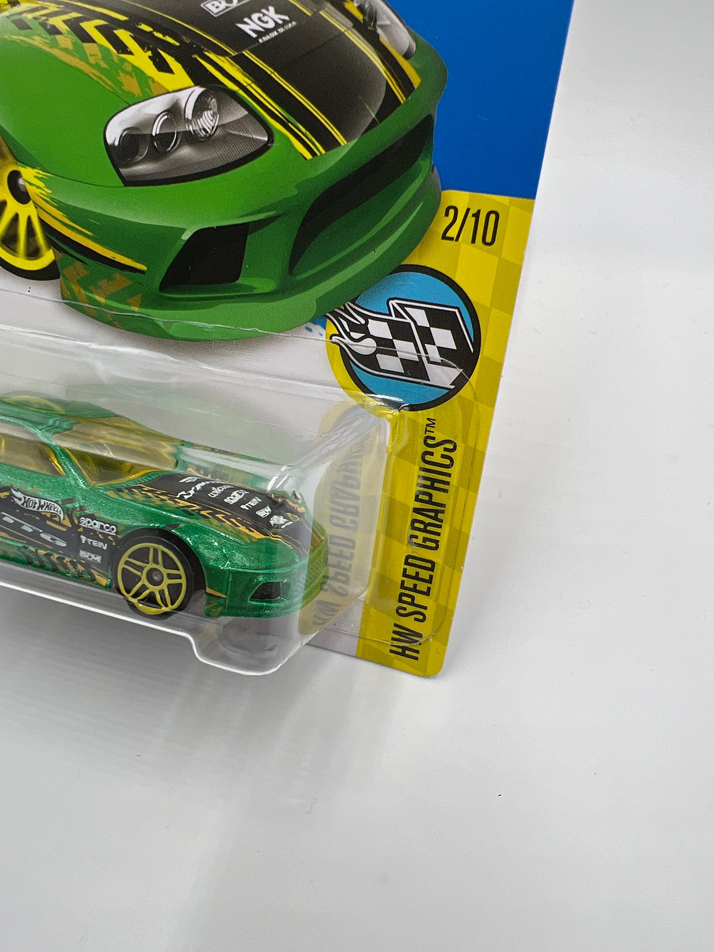 2016 Hot Wheels Speed Graphics #177 Toyota Supra Green