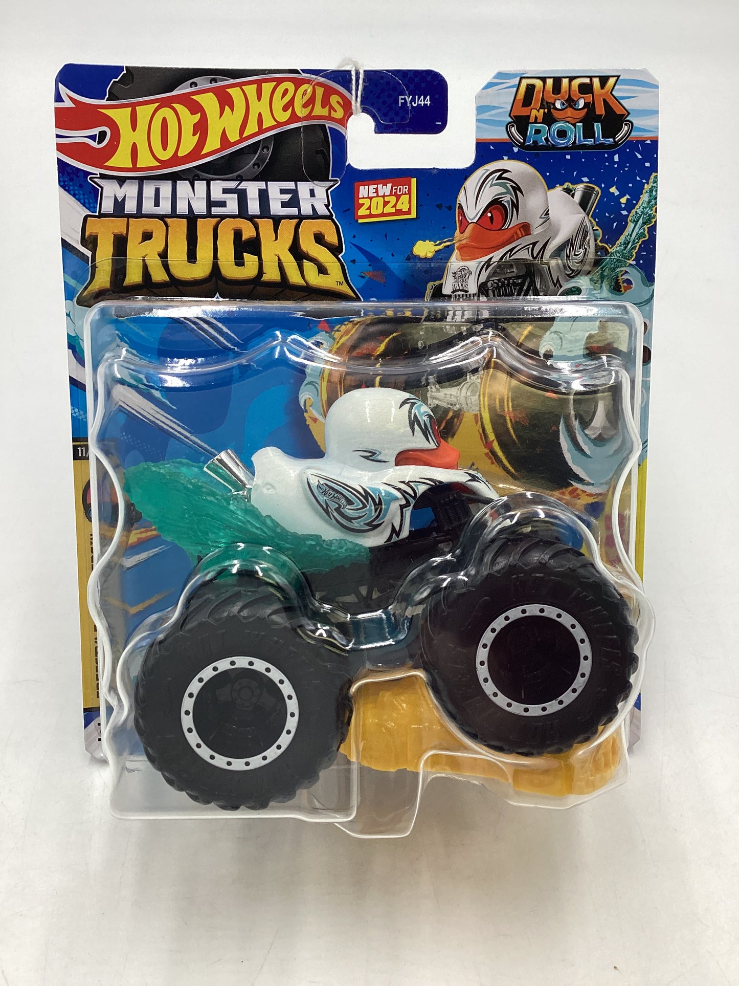 2024 Hot Wheels Monster Trucks #11 Duck N Roll White 134B
