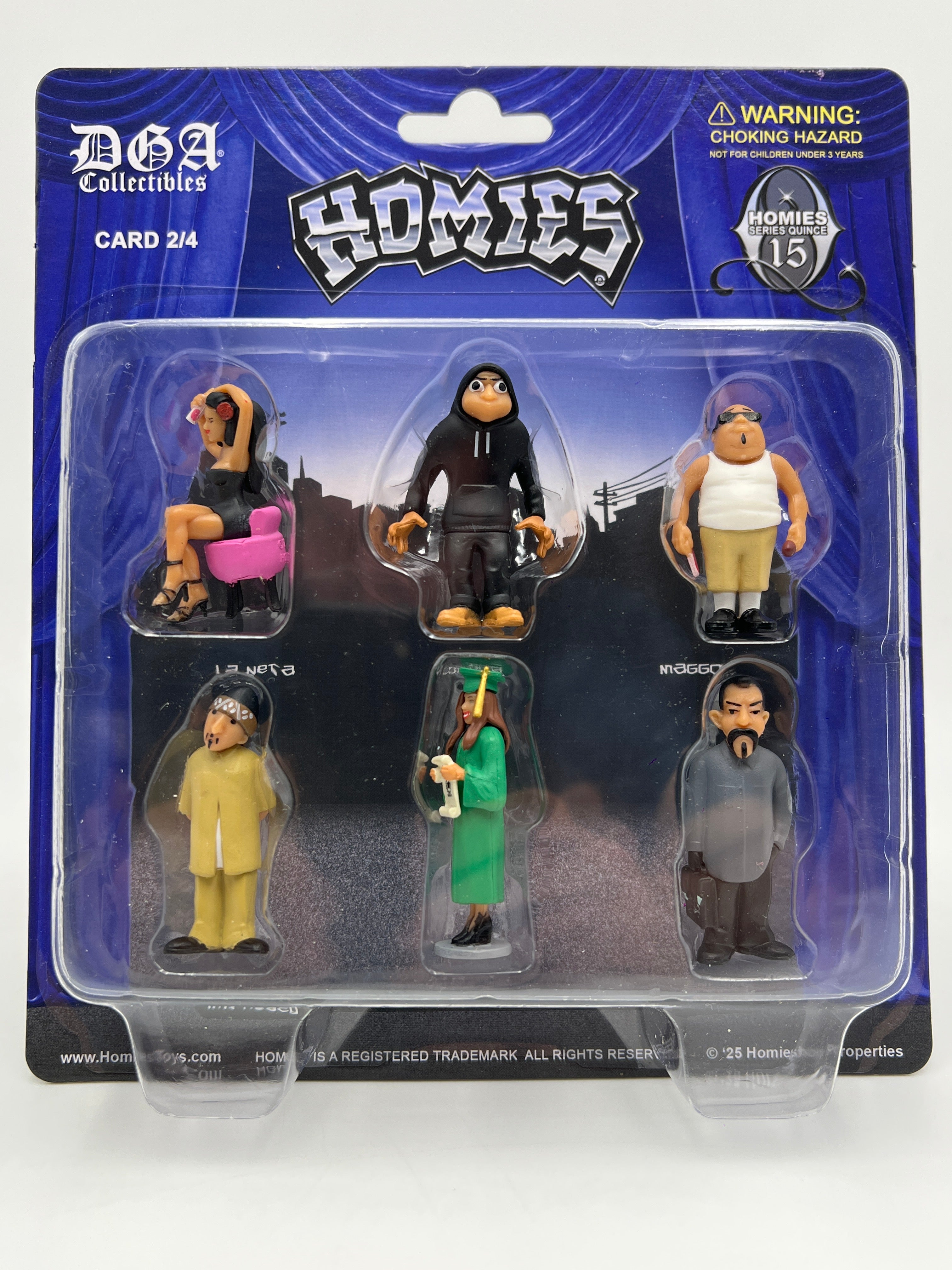 DGA Collectibles Homies Series 15 Card 2/4 – carolinasdiecast