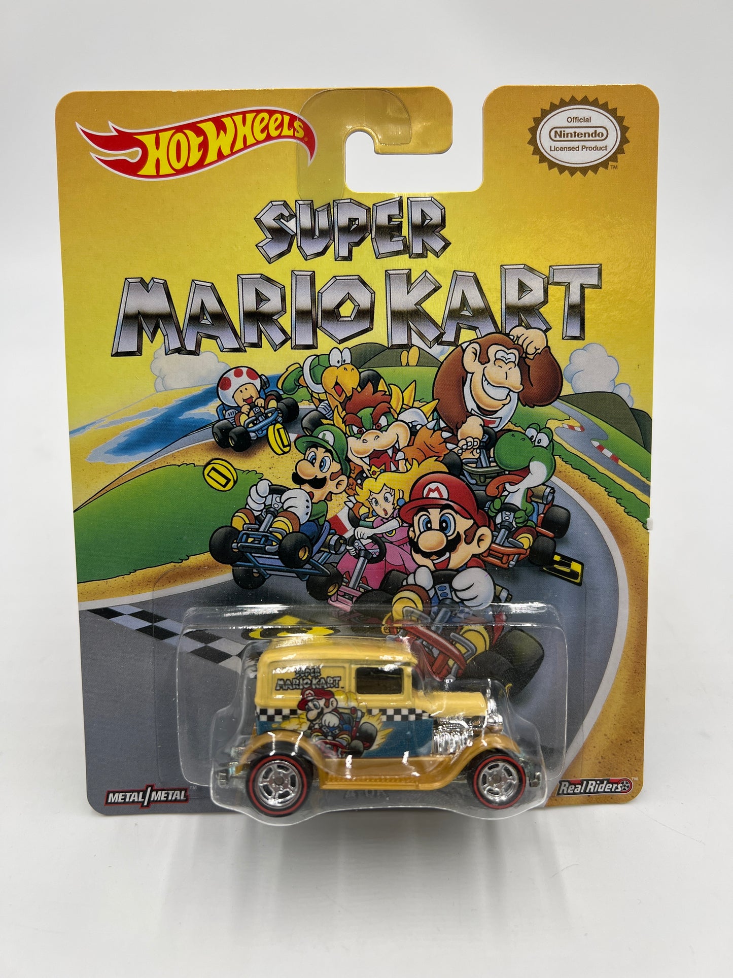 Hot Wheels Pop Culture Mario Full 6 Car Set W/Protectors VHTF